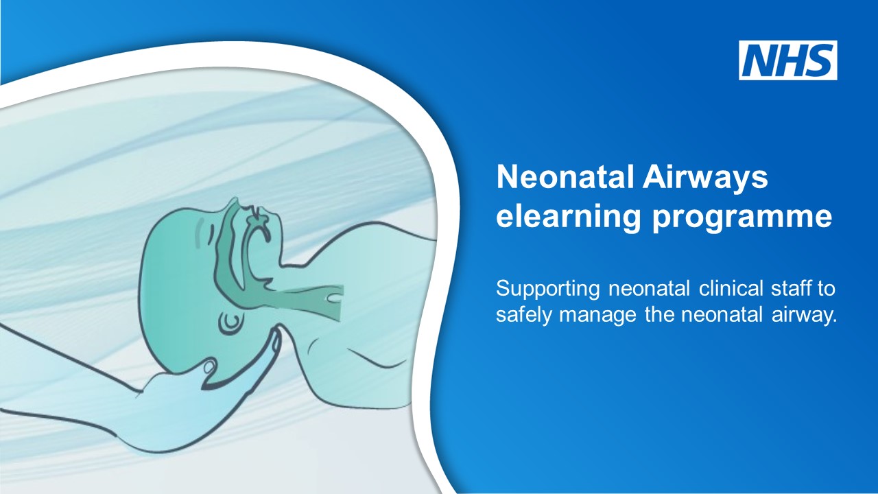 Neonatal airway management now supported with new elearning 